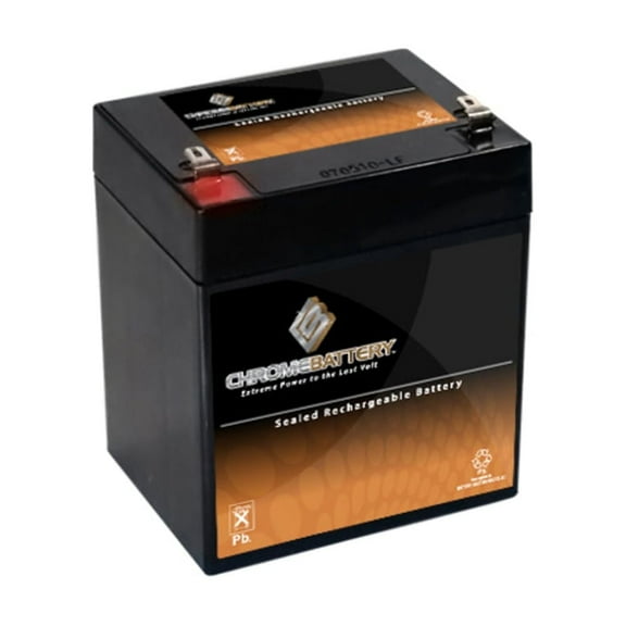 Chrome Battery 12V (12 Volts) (12 Volt) 5.8Ah Bsl1050 Bsl1055 Pc1240 Bp512 SLA Battery