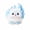 C #017, variant on Nine-Tailed Fox Squishy Toy Cute Cartoon Stress Ball Slow Rising Squeeze Fidget for Kids Adults Glitter Squishy Travel Portable Stocking Stuffer Party Favor Fun