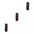 thumbnail image 4 of Seitruly Hombres europeos y americanos Reloj LED Relojes Amistad Amistad Reloj de Cadena completa Decoración Rojo Type1 NO1, 4 of 6