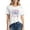 10White, variant on Drses ‌‌‌‌ ‌‌Women's Independence Day Plus Size Patriotic T-Shirt - Dandelion & Butterfly American Flag Graphic Tees for 4th of July (Red/White/Blue, Short Sleeve)