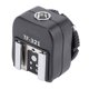 thumbnail image 1 of Adaptador De Montaje De Zapata Para Flash, Adaptador De Zapata Portátil De Puerto De PC Con Perilla Grande ABS Para Cámaras Serie R Serie E, 1 of 7