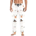 thumbnail image 7 of FORMRS Mens Pajama Pants with Pockets Sleepwear Lounge Bottoms Sizes S-2XL, Orange Magical Halloween, 7 of 7