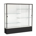 thumbnail image 6 of Waddell 376PB-SN-RY Spirit 72 x 72 x 16 in. Royal Blue Base Floor Display Case with 6 ft. Length, Plaque Back - Satin, 6 of 7