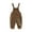 Khaki, variant on 1-5T Baby Boys Girls Fleece Lined Corduroy Overalls Comfortable Spring Fall Bear Bib Pants For Kids Warm And Cozy Clothes Beige