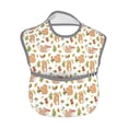 thumbnail image 2 of Kdxio Squirrel And Mushroom Bibs For Babies, Baby Bibs for Eating, Toddler Bibs, Waterproof Bibs, Feeding Bibs, for Toddlers, Boys, Girls, 2 of 8