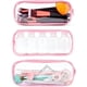 thumbnail image 4 of Estuche transparente rosa NQ para lápices y cosméticos impermeable PVC x 1, 4 of 5