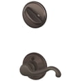 thumbnail image 1 of Schlage F59-Clt-Lh Callington Left Handed Single Cylinder Interior Pack - Bronze, 1 of 1