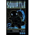 thumbnail image 2 of Men's Pokemon Squirtle Retro Grid  Pull Over Hoodie Black Medium, 2 of 4