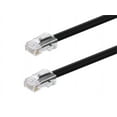 thumbnail image 1 of Monoprice Cat6A Patch Cable - 5 Feet - Black | 26AWG, 10G, Bare Copper Conductor, Gold Plated Copper Connector, RJ45, Non-Booted Ethernet Cable, 1 of 2