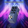 thumbnail image 4 of Effects Pedal,Overspeed Functions Delay Input/output Tail Tone 9v 6.35mm 7 Sounds Metal Pedal 6 Delay Pedal 7 Sounds Metal Shell Pedal Pedal Taptempo And Overspeed Tail Tone Retention, 4 of 7