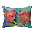 thumbnail image 2 of Betsy Drake SN233 11 x 14 in. Pink Amaryllis Small Indoor & Outdoor Pillow, 2 of 2