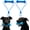3pc, variant on Dual-Action Canine Dental Prop - 100% Pet-Safe Natural Rubber, Dog Dental Chew Toy & Mouth Opener Aid, Pet Teeth Brushing Tool for Small Medium Large Dogs, Oral Care Chew Toy for Daily Grooming (2pc)