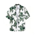 thumbnail image 4 of Betivan Men's Hawaiian Shirt Short Sleeve Tropical Print Casual Button Down Beach Vacation Shirt, 4 of 5