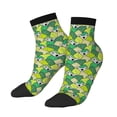 thumbnail image 2 of Bingfone Cartoon Koala Bear And Leaf Design Patterned Men'S Women'S Casual Cotton Socks, 2 of 9