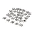 thumbnail image 3 of 30x Vintage Flower Shank Button Beads Accesorio Para Joyas Resultados plata vintage, 3 of 9
