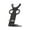 Black, variant on Rupoun Premium Supersonic Hair Dryer Stand Bracket Power Plug Holder for Bathroom Dresser Barber Shop, 10.4 inches / 26.5 cm, Gray