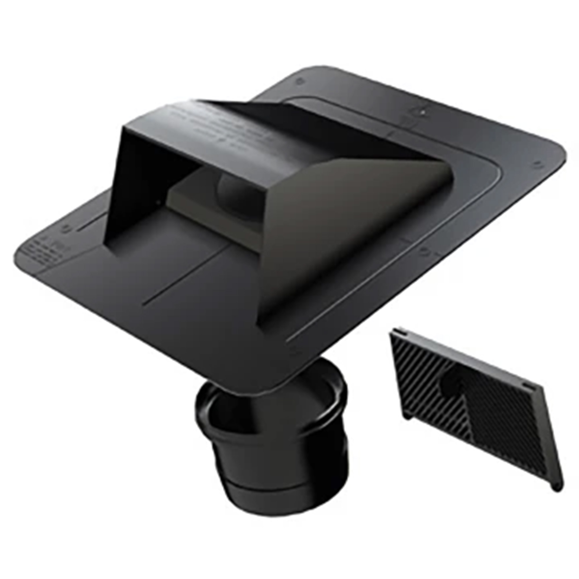 Builder’s Best 4" Duraflo Roof Cap Dryer Exhaust Vent for Bathroom Fan and Ventilation