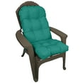 Teal Adirondack Indoor Outdoor Chair Cushion