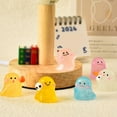 thumbnail image 6 of Mystery Glow-in-The-Dark Ghost Blind Box, Mini Luminous Ghost Doll Playsets, Random Resin Ghosts Halloween Decoration, Cute Blind Box Toys for Desk, Shelf Decor, 6 of 9