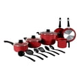 thumbnail image 1 of Bateria de Cocina Tramontina 32200308 GENOVA 15 PIEZAS ROJO Tramontina BATERIA, 1 of 1