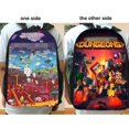 thumbnail image 4 of Mochila De Juego De Dibujos Animados, Bolso De Hombro De Viaje, Mochila Escolar De Doble Cara, Mochila Ajustable Para Estudiantes De Secundaria Sweethay AP008084-03, 4 of 6