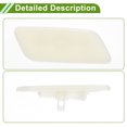 thumbnail image 6 of Front Right Side Bumper Headlight Washer Nozzle Cover Cap for Toyota Prado 2012-2015 Unpainted Bumper Trim Nozzle Cover 1 Pc, 6 of 7