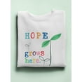 thumbnail image 3 of Rainbow Hope Iii Sweatshirt Women -June Erica Vess Designs, Female XX-Large, 3 of 4