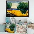 thumbnail image 3 of Designart 'Blue Beach By The Coastline' Nautical & Coastal Framed Art Print, 3 of 4