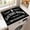 15.7"× 11.8", variant on Washer and Dryer Covers for the Top,Non-slip Dryer Top Protector Mat,23.6" x 19.7" Dust-proof Washing Machine Cover, Washer Dryer Top Covers for Laundry Room Kitchen (black-07, 23.6" x 19.7")