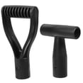 thumbnail image 4 of OULII 2 Pcs Universal Handle for Garden Tools Spade Handle Black Steel for Digging Tasks, 4 of 7