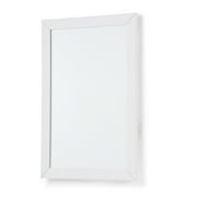 Brooklyn + Max Newbury 22 inch x 30 inch Bath Vanity Décor Mirror in Off White