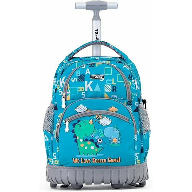 Tilami Rolling Backpack 16 Inch School College Travel Carryon Backpack