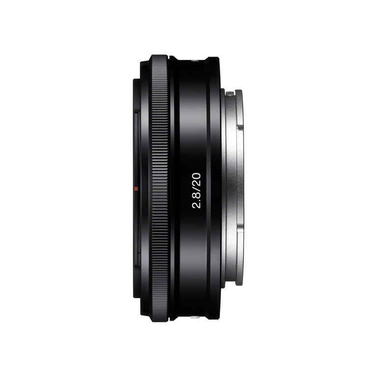 Sony E 28mm F2.8 レンズ(SEL20F28) SEL20F28 E 20mm F2.8 E-mount Prime Lens - Walmart.com
