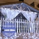 thumbnail image 3 of Cortinas LED de 300 piezas, 3 m x 3 m, resistentes al agua IP44, para decoración de interiores y exteriores, para Navidad, bodas, cumpleaños y ventanas, 31 V., 3 of 5