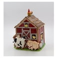 thumbnail image 2 of Drevy Barn Yard Cookie Jar, 10-3/8-Inch, 2 of 5