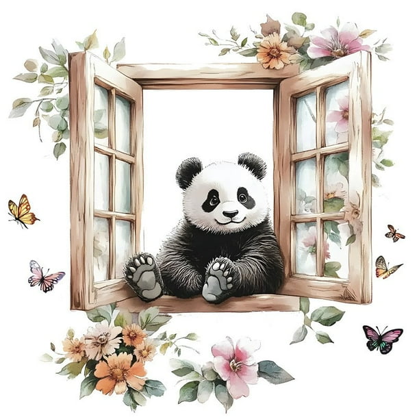 Pegatinas de pared con flores artificiales para decoración de pared de cocina y sala de estar