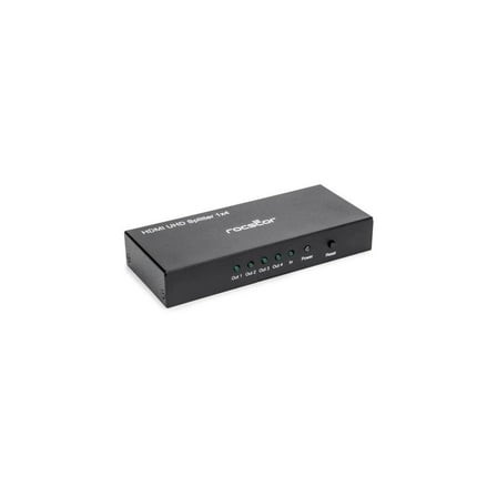 Rocstor Premium 4 Port HDMI Splitter 4K / 60Hz Y10C294B1