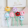 thumbnail image 3 of Sanrio-Colgante de felpa con forma de flor de Sol para niña, accesorios Kawaii de Hello Kittys, Mymelody, Cinnamoroll, Kuromi, bolsa con correa y hebilla, 3 of 4