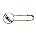 thumbnail image 1 of Horn Classical Music Vitality Sounds Retro Metal Brooch Pin Clip Jewelry, 1 of 3