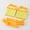 Yellow#2, variant on Louver Curtain Cleaning Brush - Detachable Blinds Cleaner Tool for Window Blinds, Air Conditioning Vents, Keyboards, and Refrigerator - Handheld Mini Dusting Brush with Conditioning Handle - 4 Pack