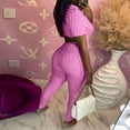 thumbnail image 4 of Mono sexy de una pieza rosa, elegante traje de lujo, ropa ajustada para verano y primavera 2023, mono de club para mujer, mono de juego, 4 of 4