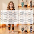 thumbnail image 4 of KPOPLK Kids Pajama Sets Ages 2-8 Years - Snug Fit Halloween Long Sleeve Sleepwear, Soft Breathable PJs for Girls Toddler Size 6-7 Years, 4 of 9