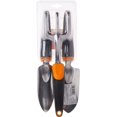 thumbnail image 4 of 2-Pack Fiskars 384490-1001 Ergo Garden Tool Set, Regular Package, Black/Orange, 4 of 4