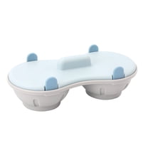 Shoreew Microwave Egg Poacher Cooker 2 Grids Egg Steamer for Boiled Eggs BPA-Free Steamed Egg Cooking Box Kitchen Gadget for Healthy Breakfasts