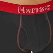 Hanes Men's Stretch Cotton Boxer Brief Underwear, Comfort Flex Fit, 6-Pack Assorted 3XL