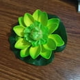 thumbnail image 1 of TINKER Artificial Floating Foam Lotus Flower with Water Lily Pad, Lifelike Ornanment Perfect for Home Garden Pond Decoration 9 Colors, 1 of 4