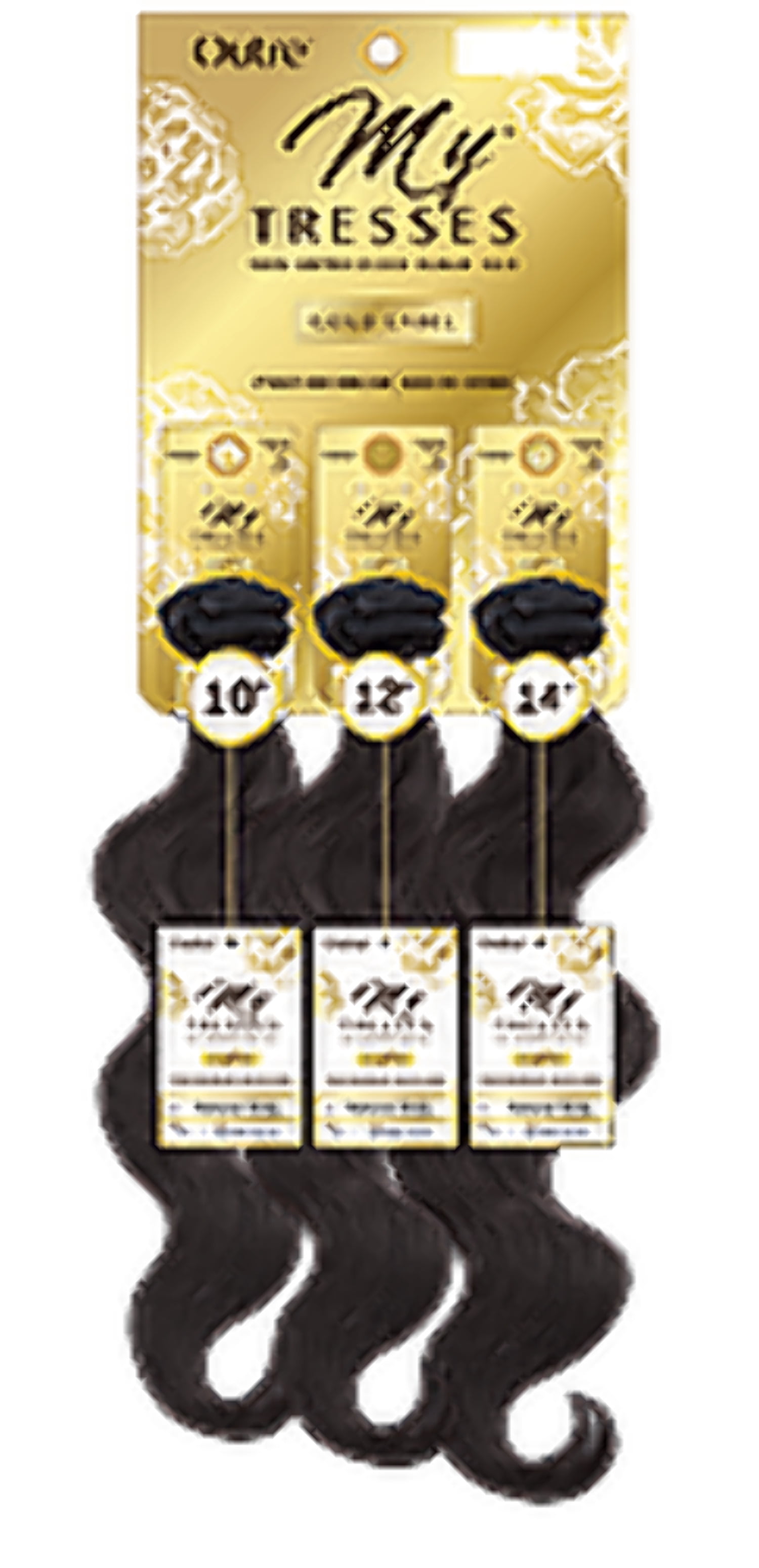 Outre Mytresses - Gold Label - 100% Human Hair Weave 3 bundles - Natural Body 10" - 22"