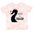 thumbnail image 3 of Inktastic Always Be a Dragon Boys or Girls Toddler T-Shirt, 3 of 5