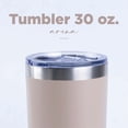 thumbnail image 2 of Vasos de Acero Inoxidable NORDAY Vaso Térmico 30oz 900ml Tapa beige, 2 of 6