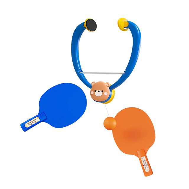 Regalos de Cumpleaños Kusrkot Tenis de Mesa Colgantes Ajustable Portátil para Niños Azul